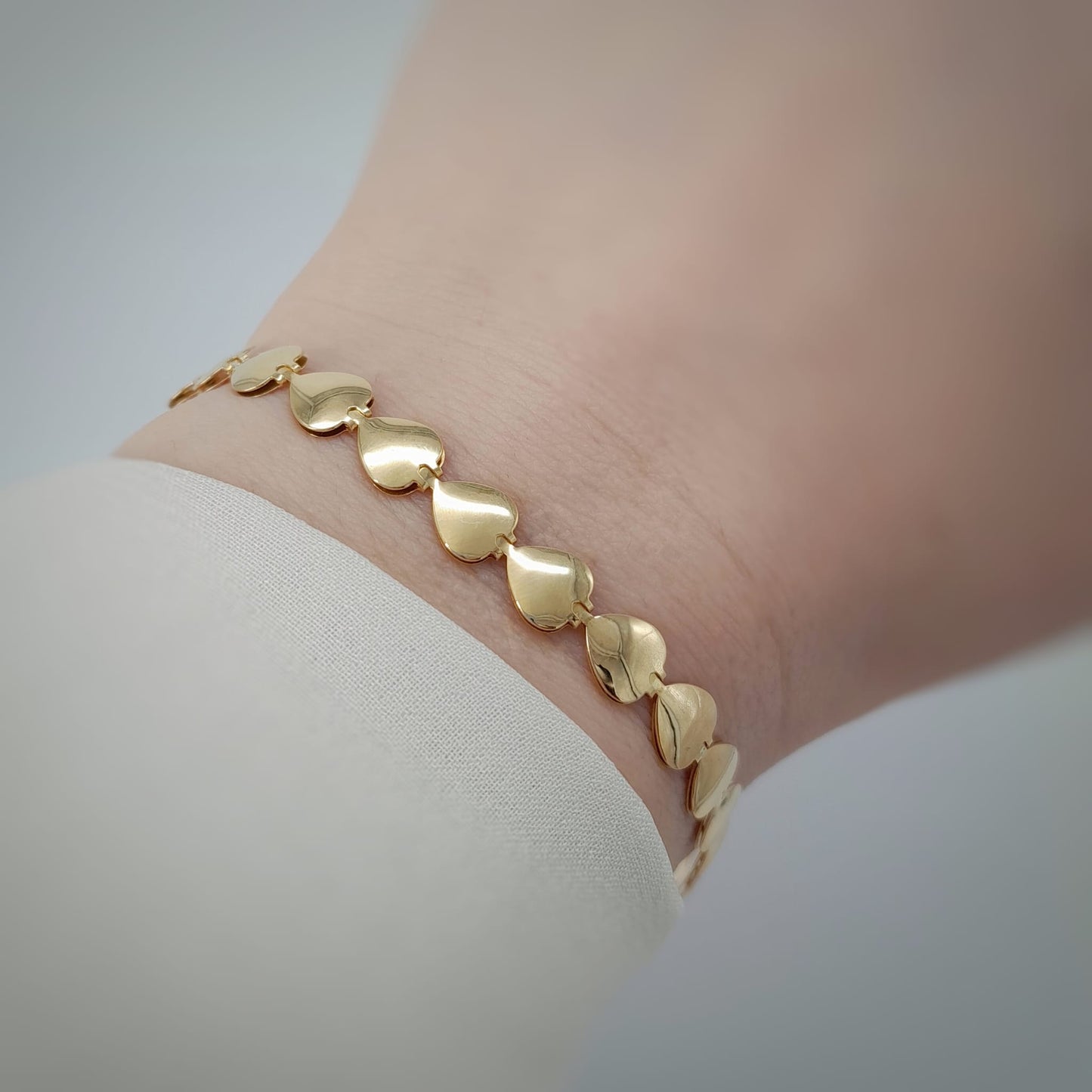 Bracciale a cuori