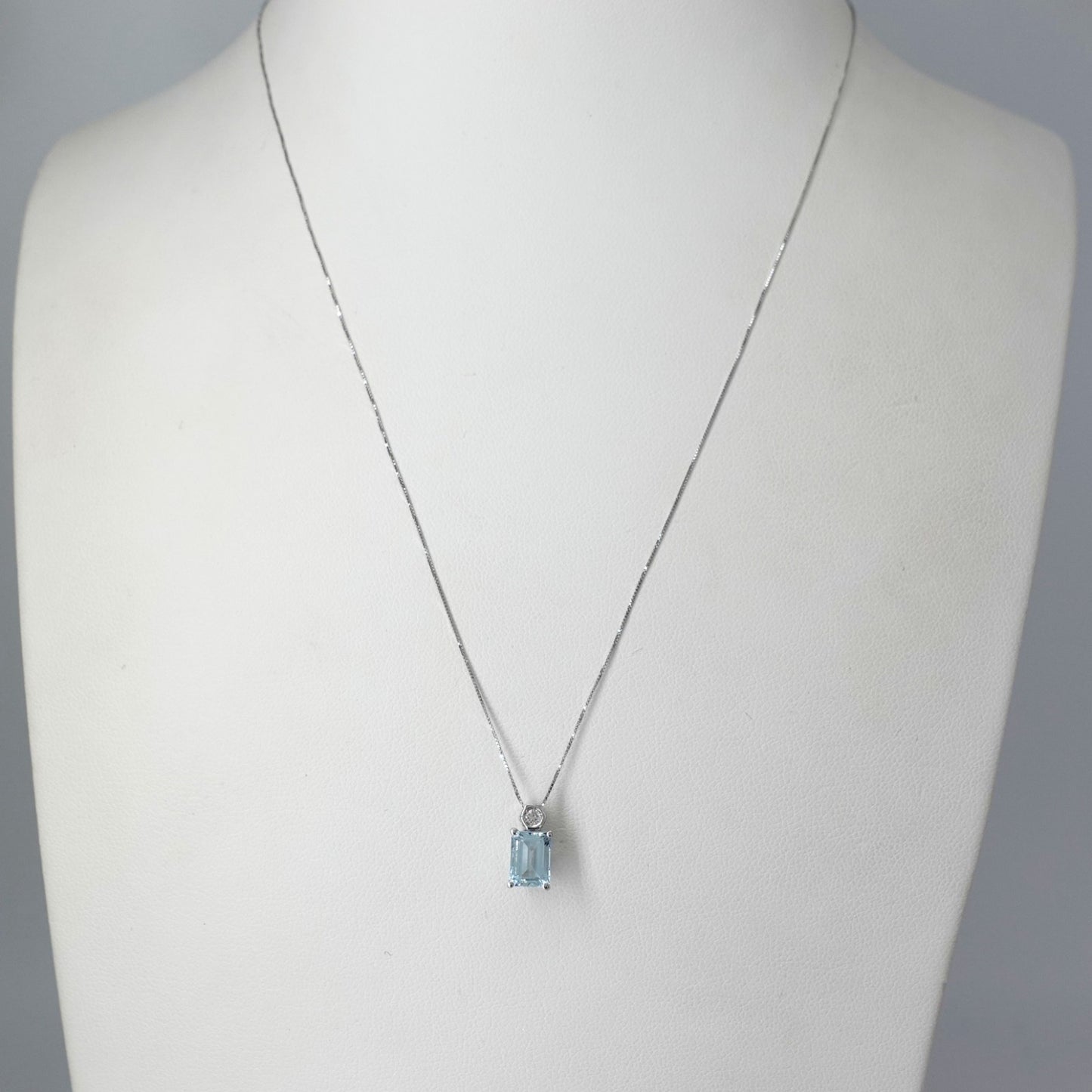 Collana con acquamarina