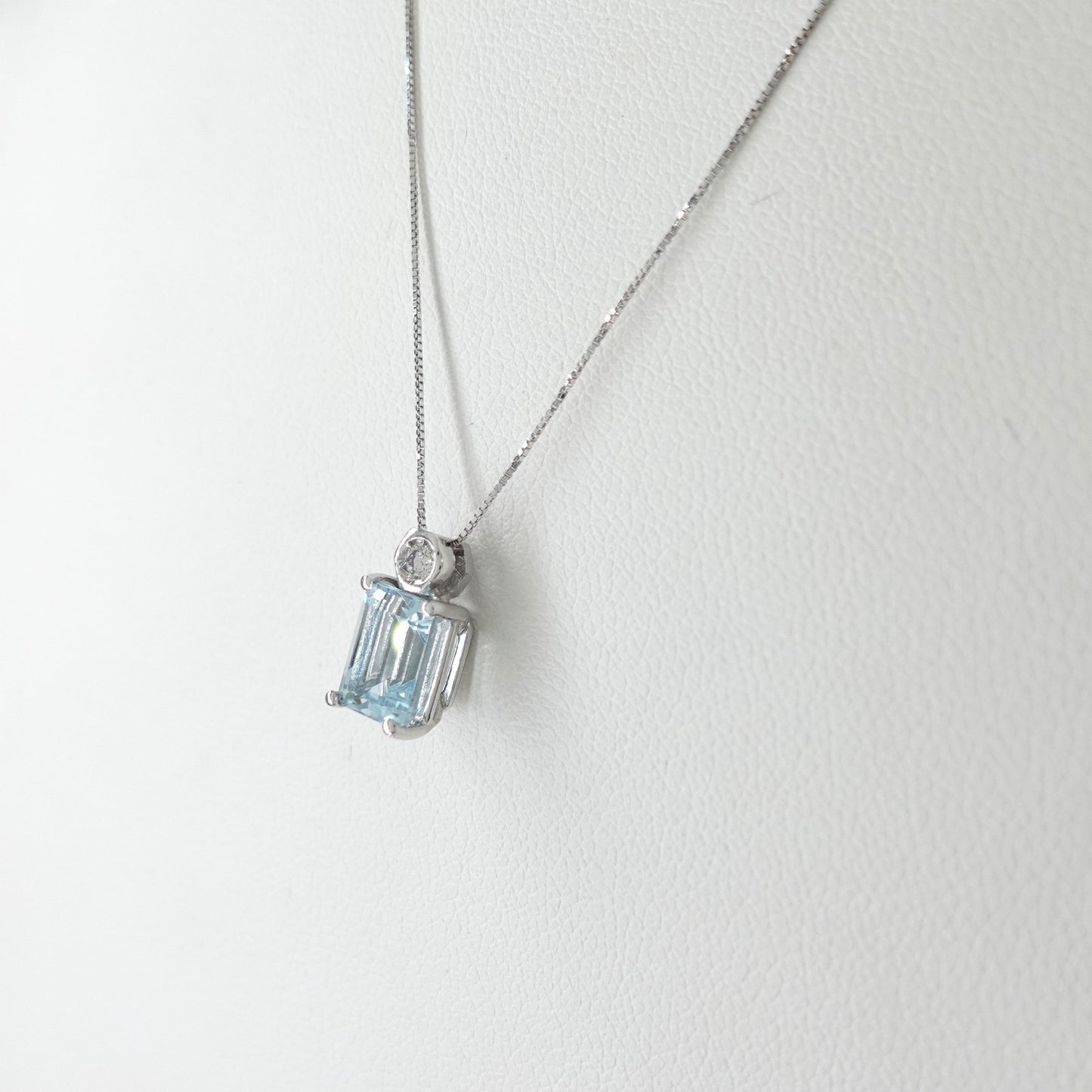 Collana con acquamarina