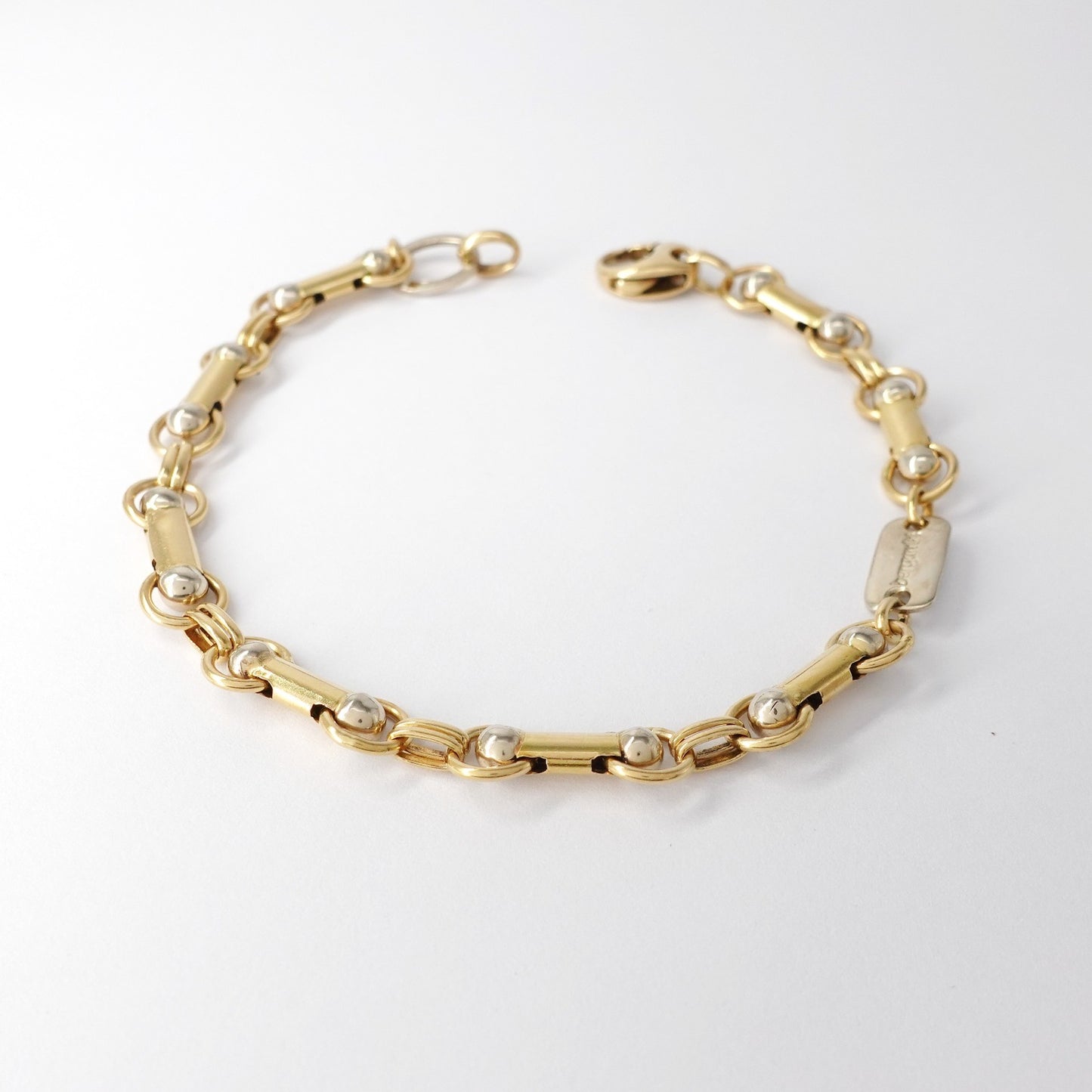 Bracciale  con maglia a segmenti