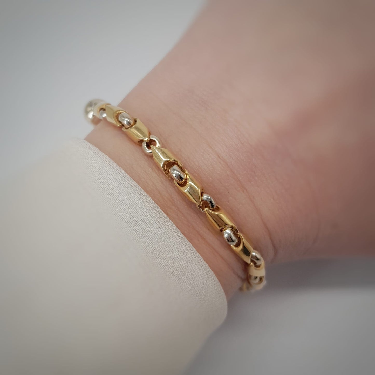 Bracciale a maglia mista