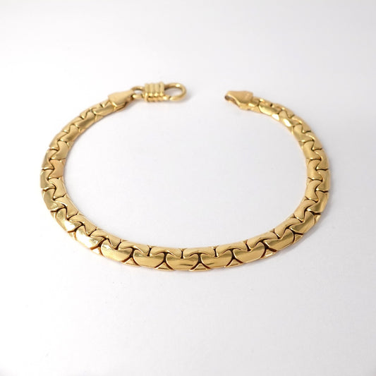 Bracciale  a maglia piatta