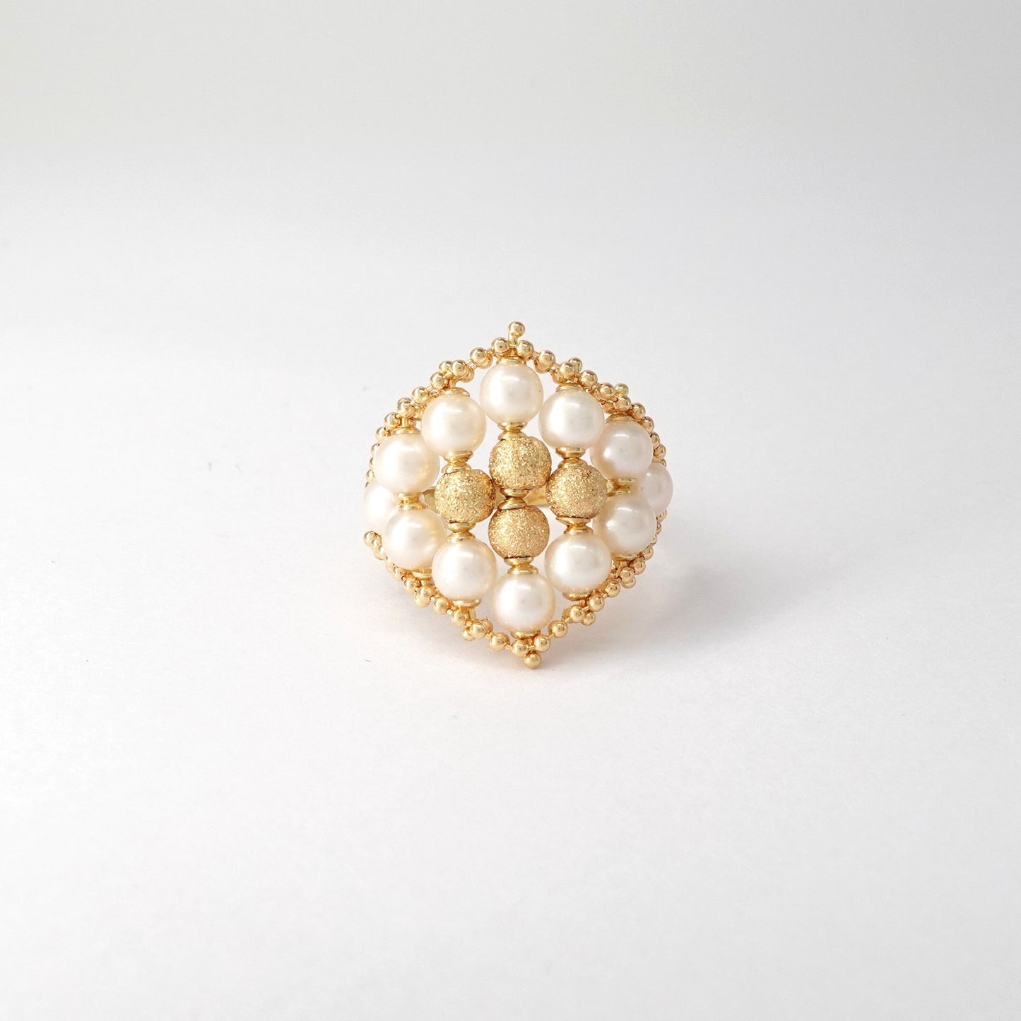 Anello perle