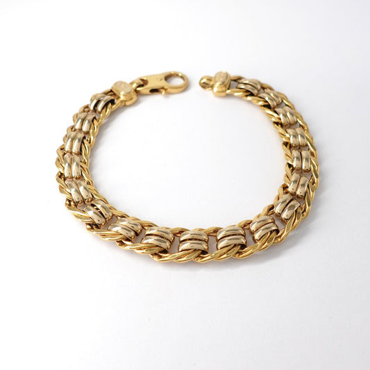 Bracciale a maglia doppia