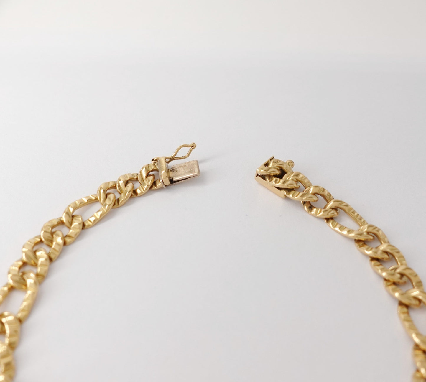 Bracciale a maglia martellata 3+1