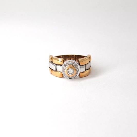 Anello a maglia semirigida