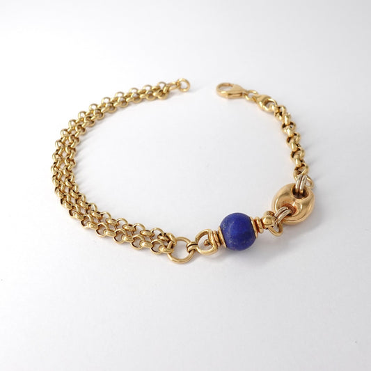 Bracciale  con lapislazzuli