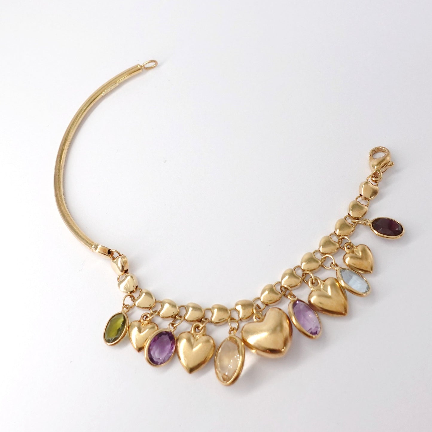 Parure orecchini e bracciale