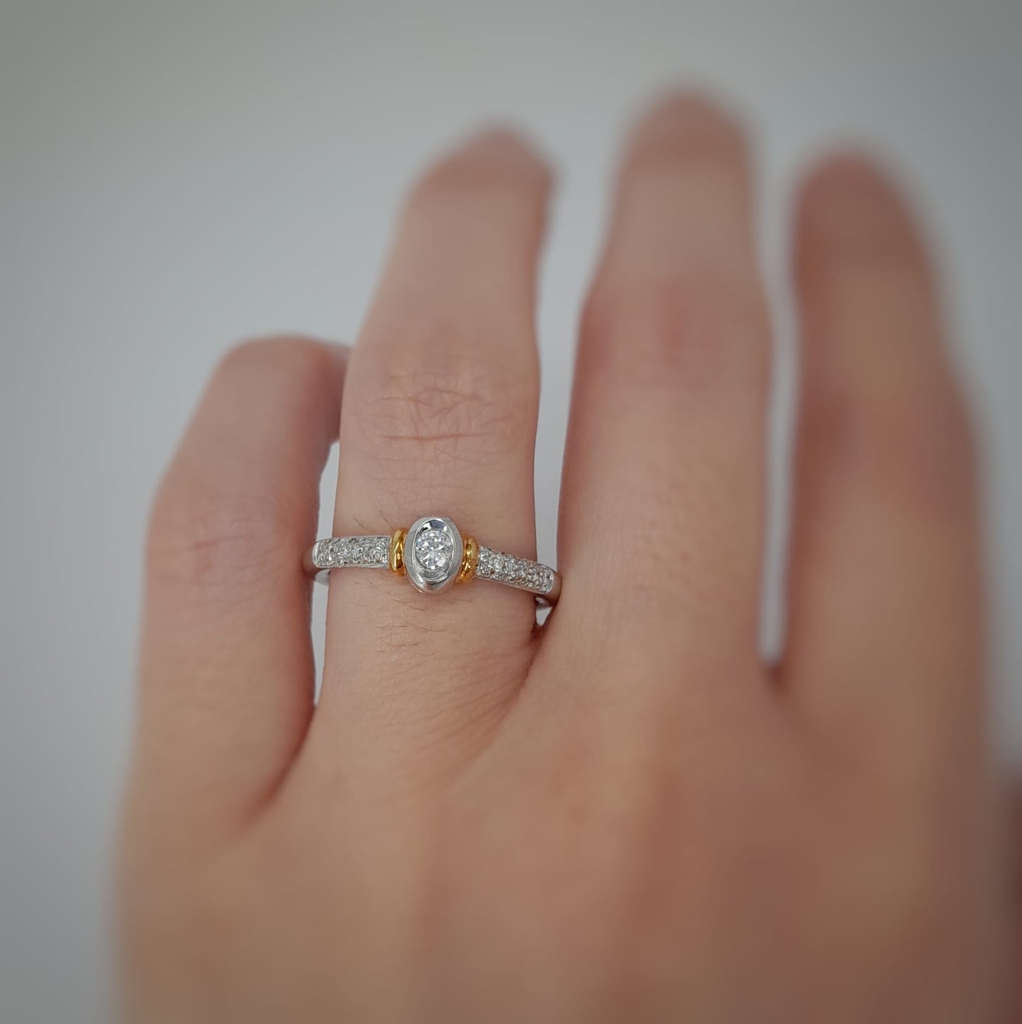 Anello due colori