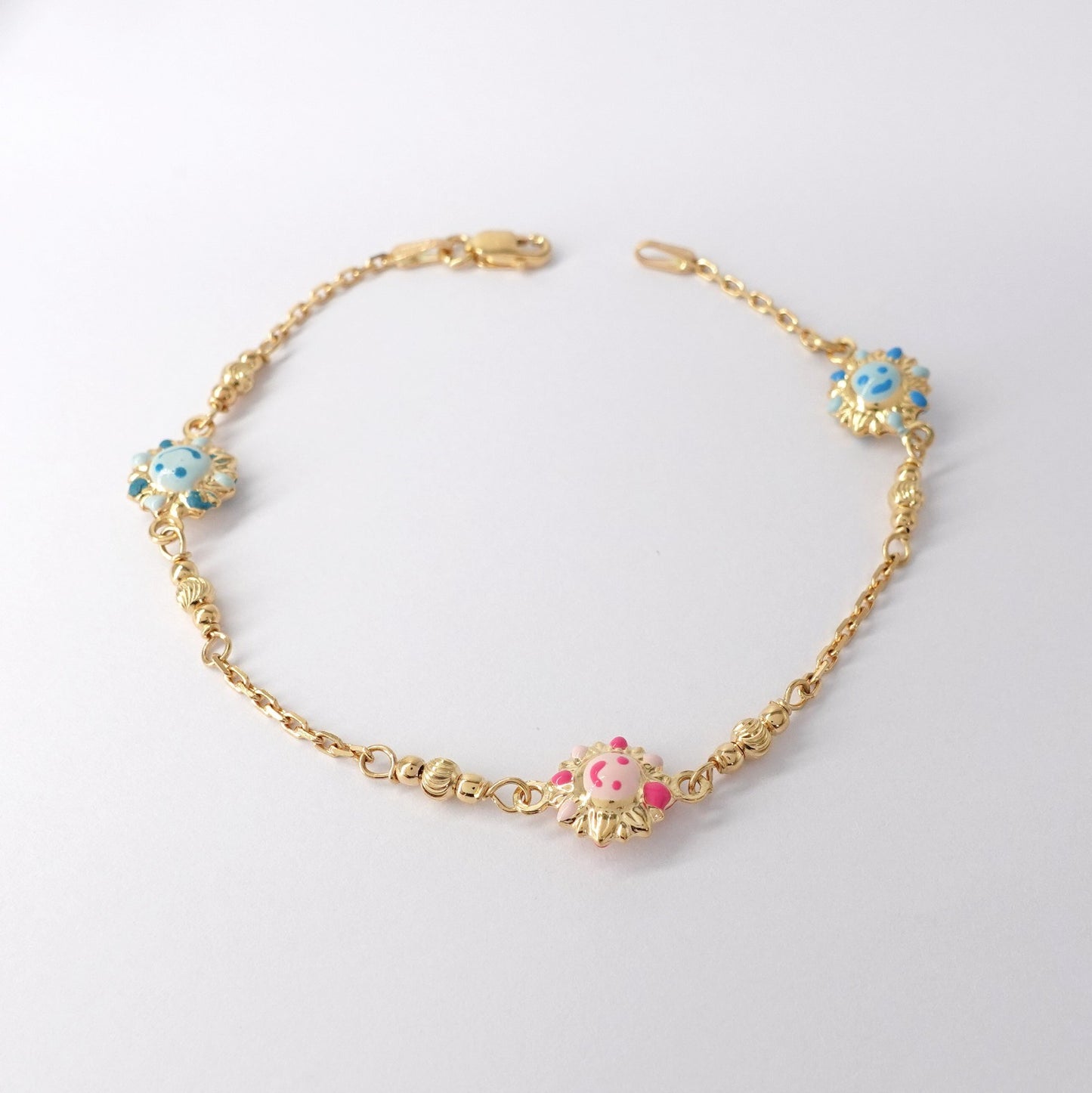 Bracciale  con fiori