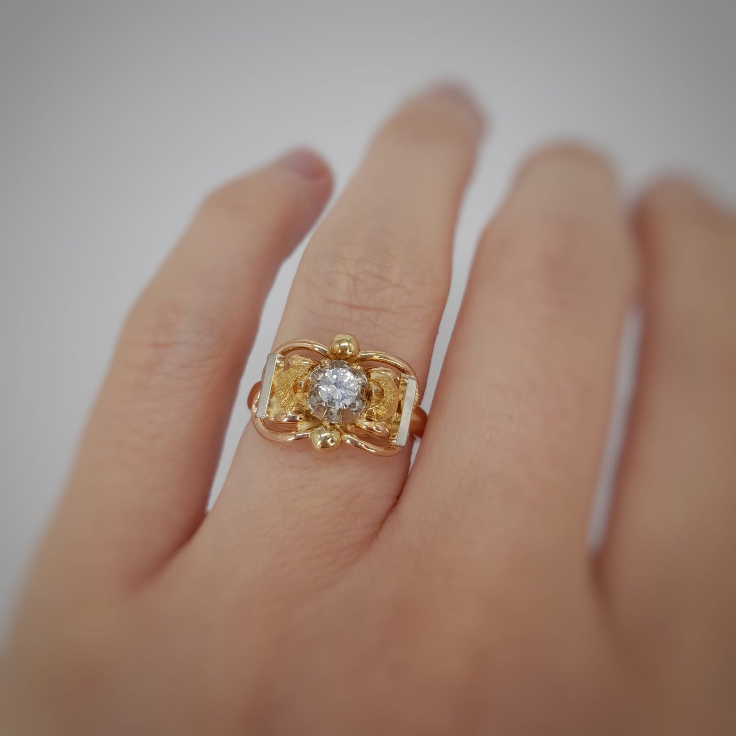 Anello fiocco