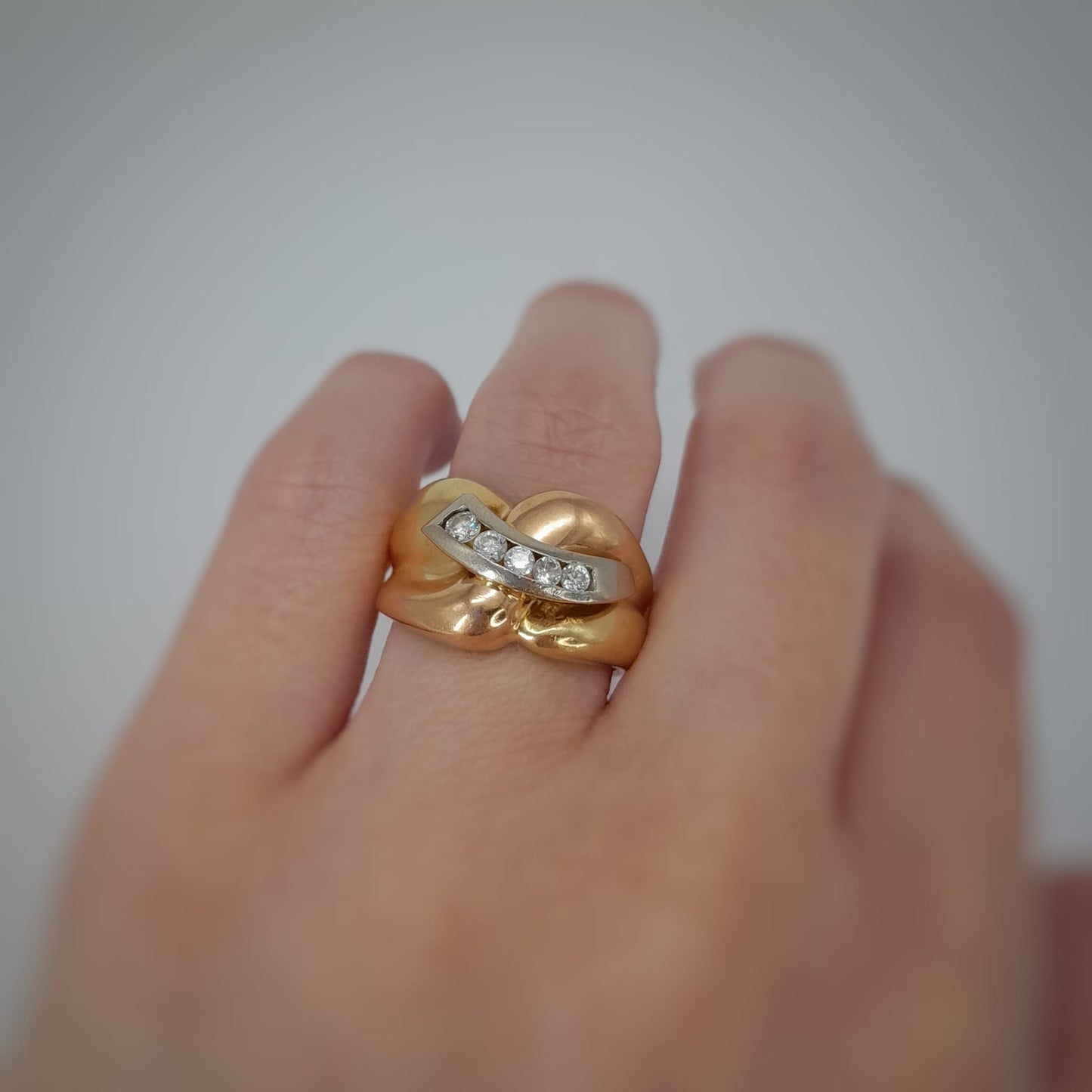Anello due colori