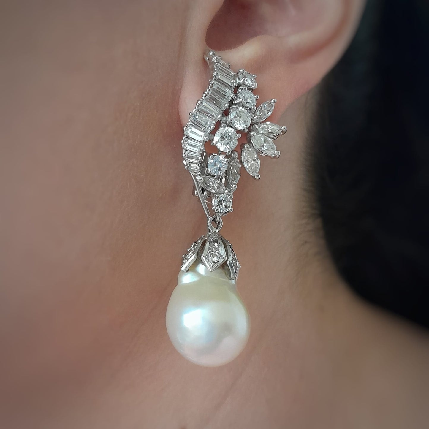 Orecchini  con perle barocche