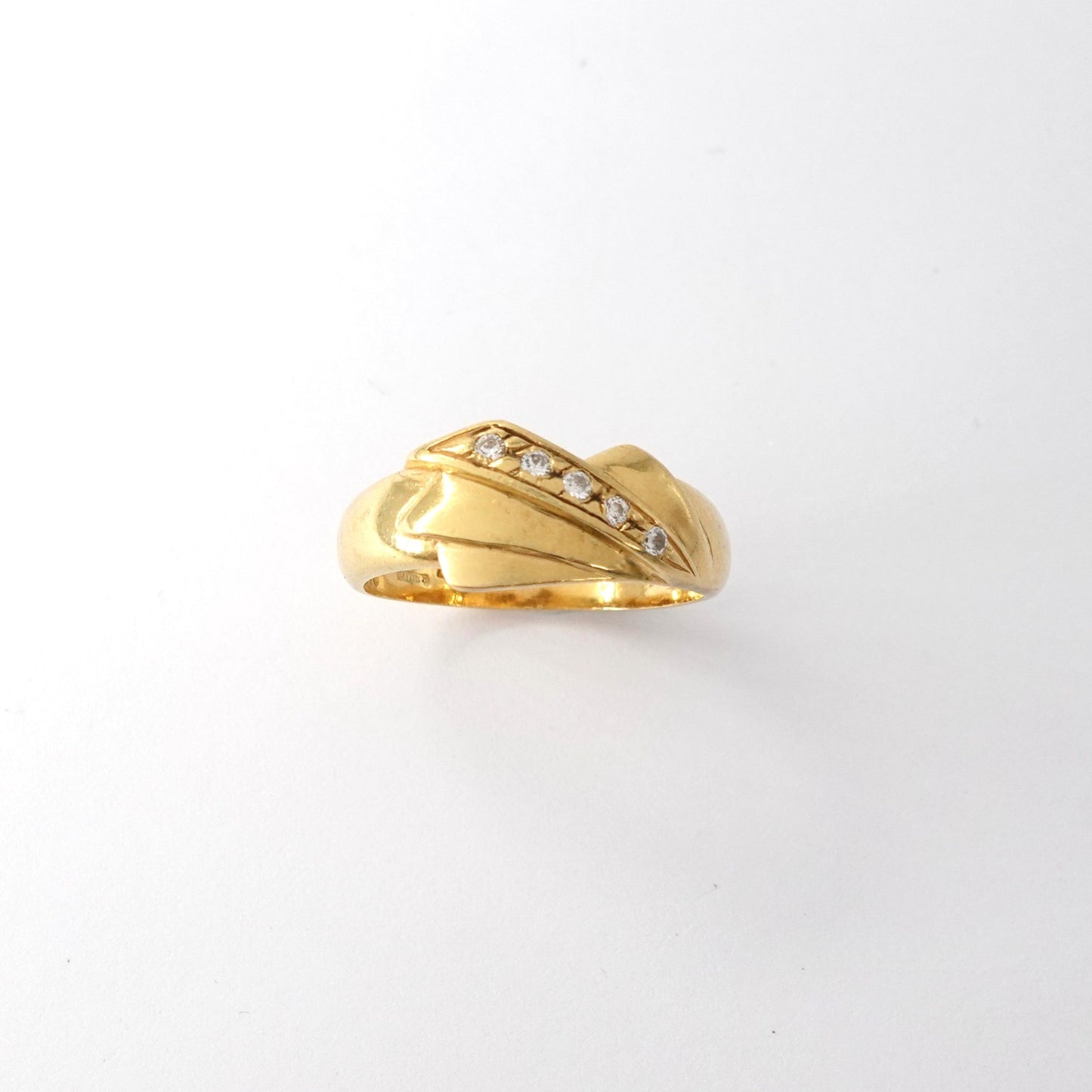 Anello  con zirconi