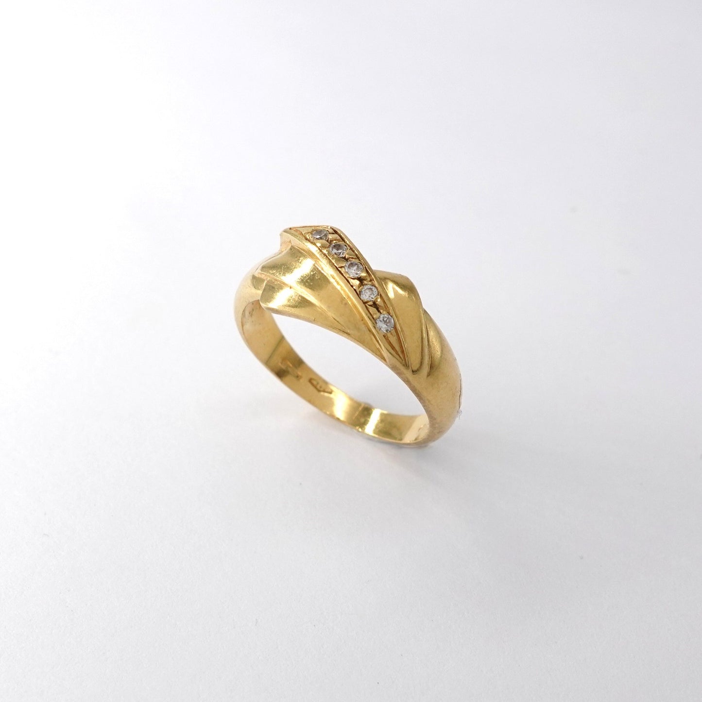 Anello  con zirconi