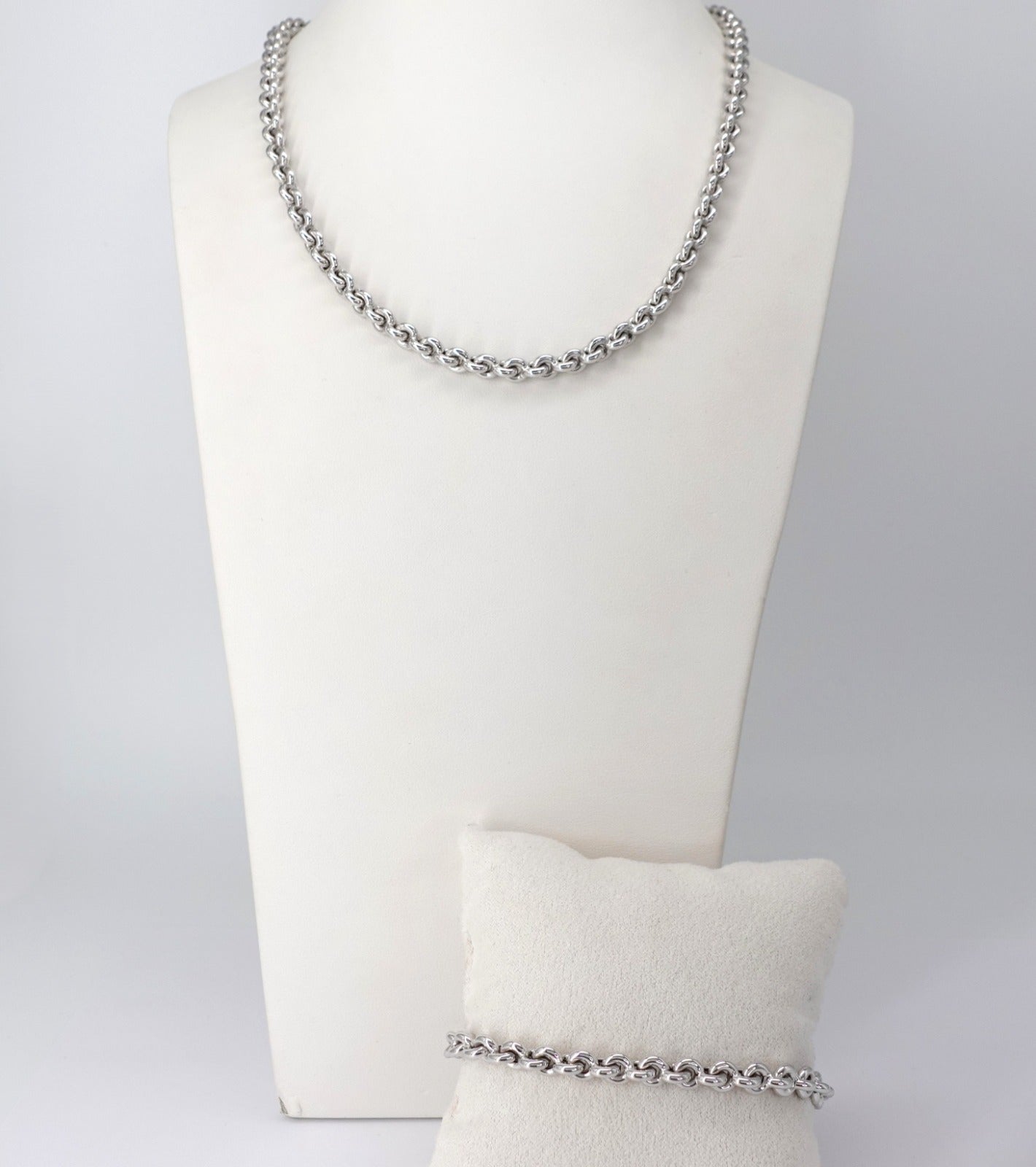 Parure collana e bracciale
