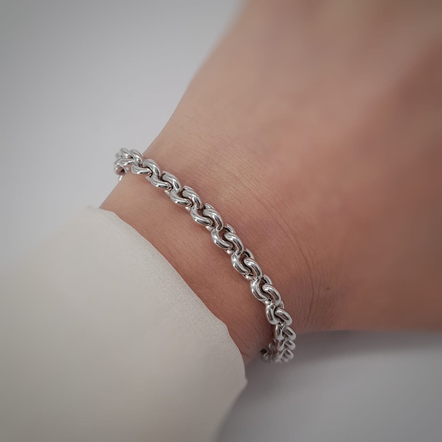 Parure collana e bracciale