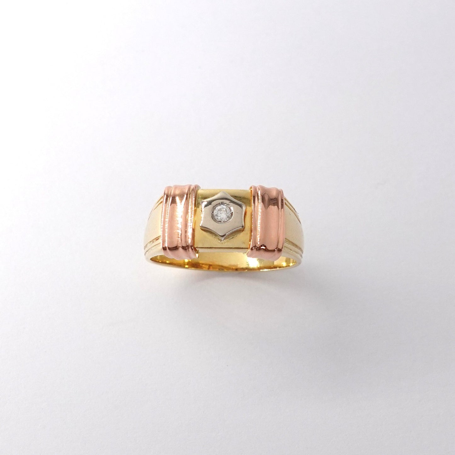 Anello da uomo  con diamante