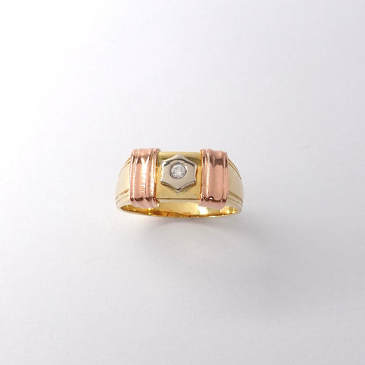 Anello da uomo  con diamante