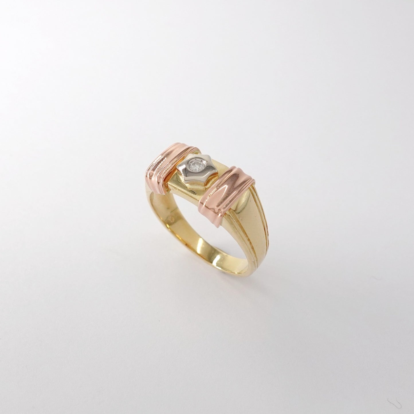 Anello da uomo  con diamante