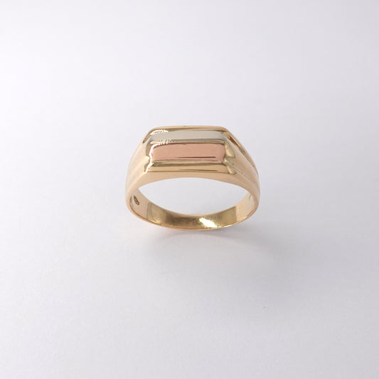 Anello da uomo tre colori