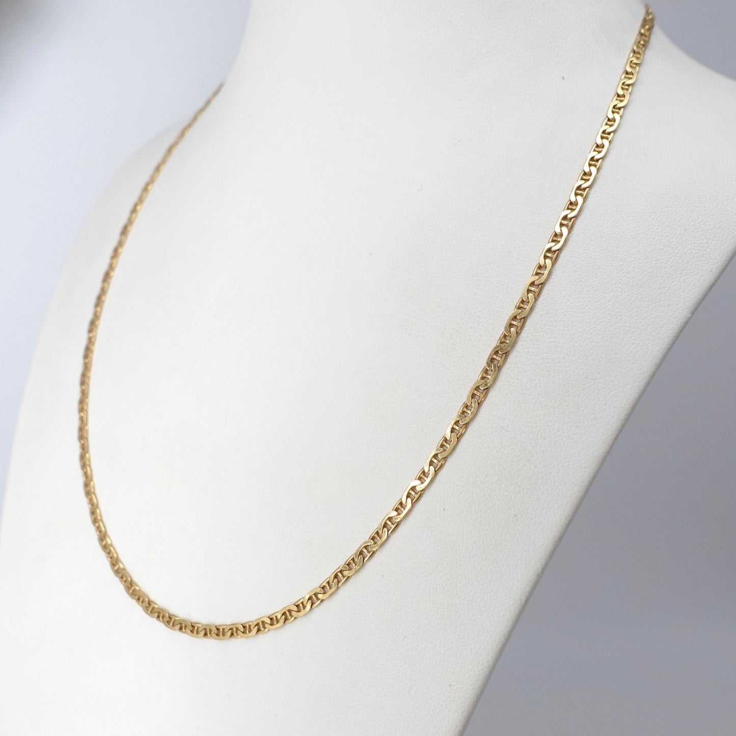 Collana  a maglia piatta
