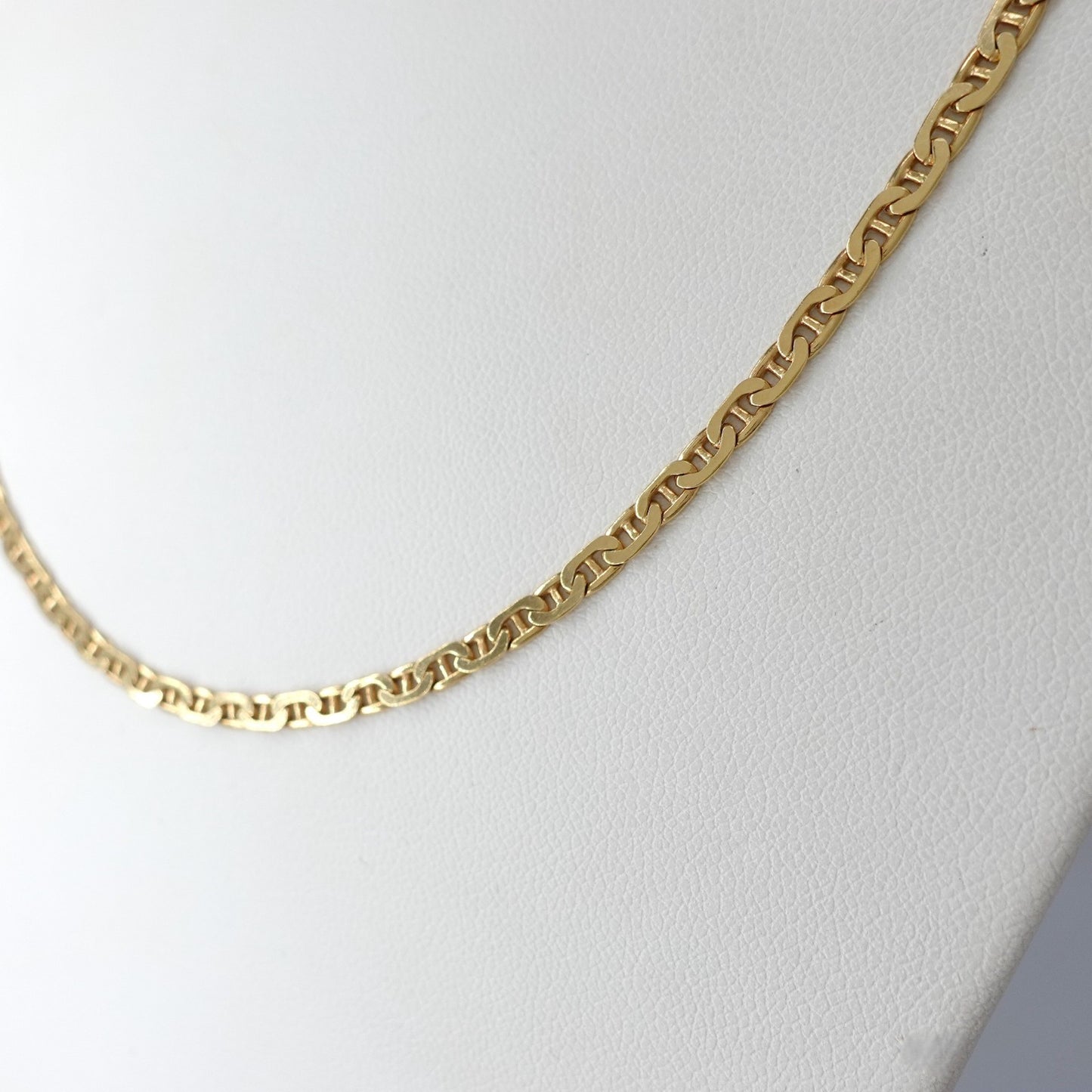 Collana  a maglia piatta