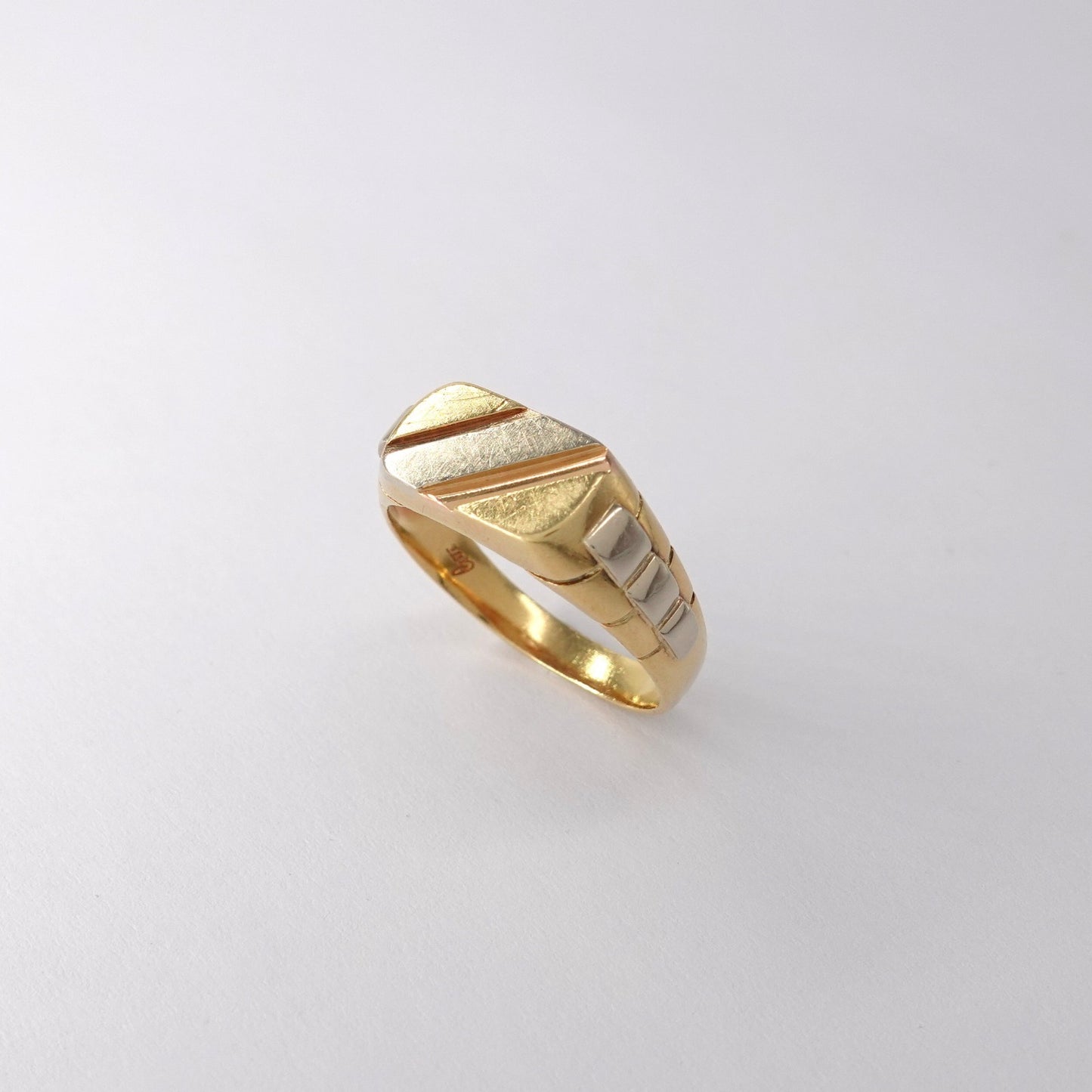 Anello da uomo tre colori