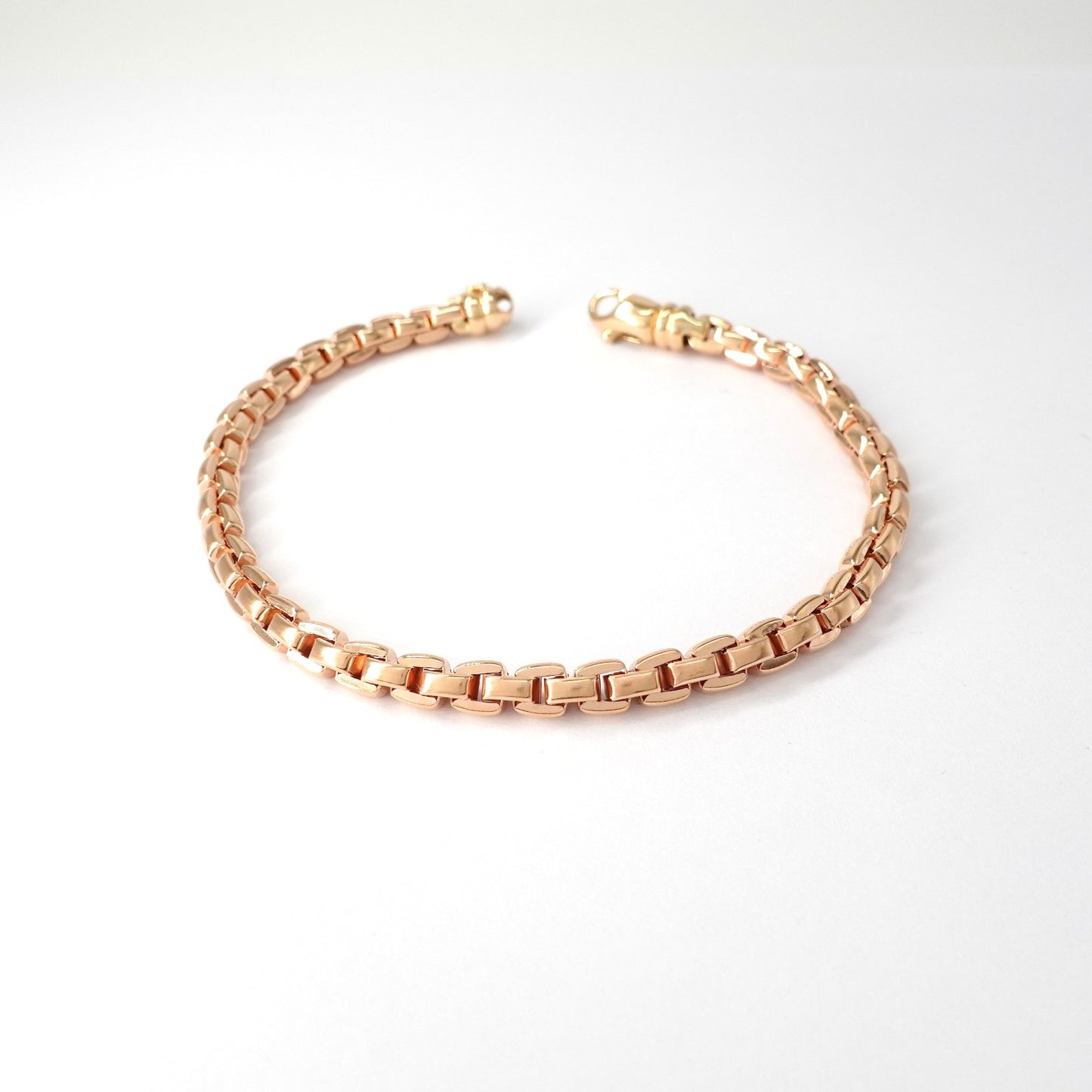 Bracciale   con maglia a cubetti