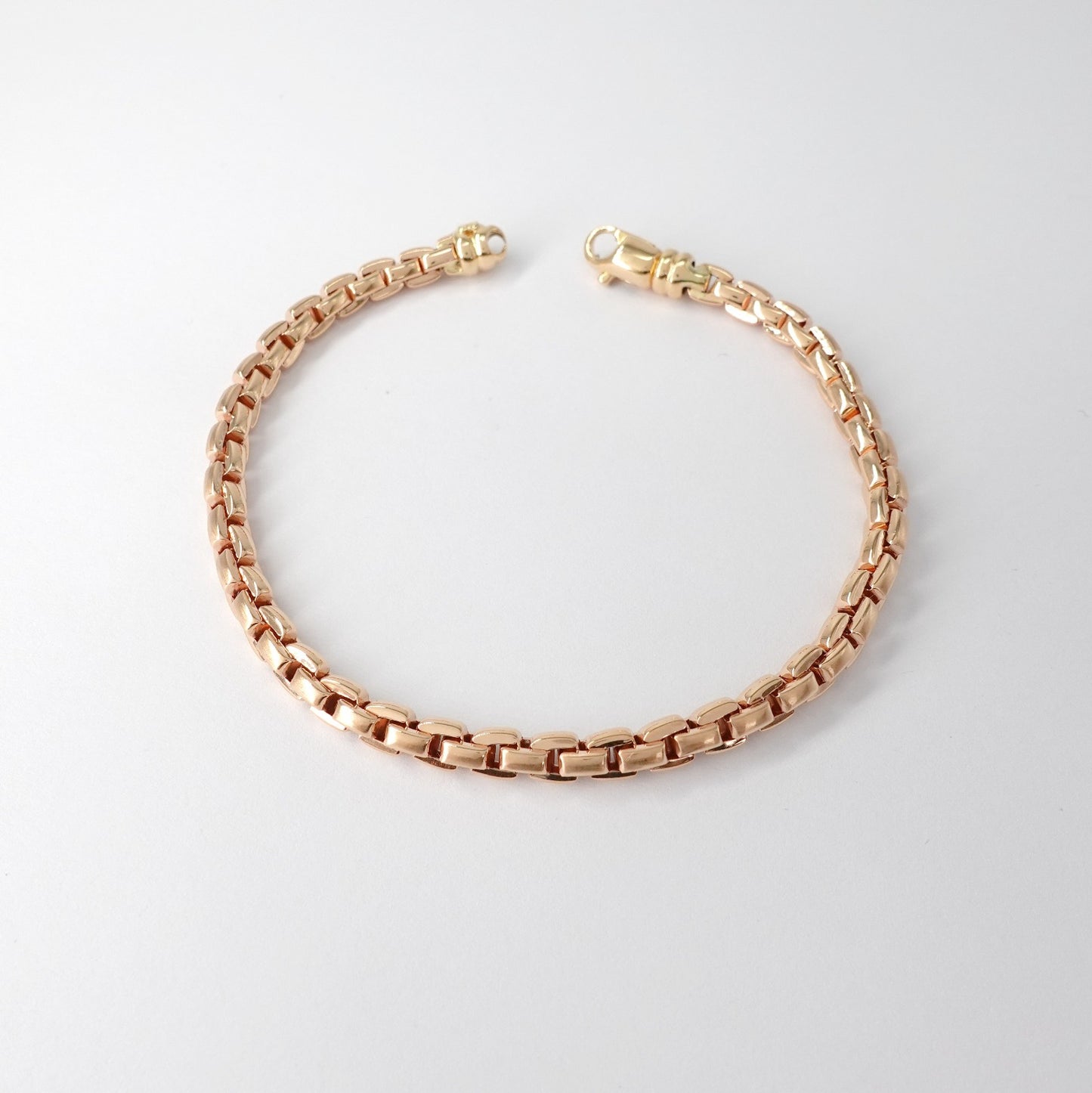 Bracciale   con maglia a cubetti