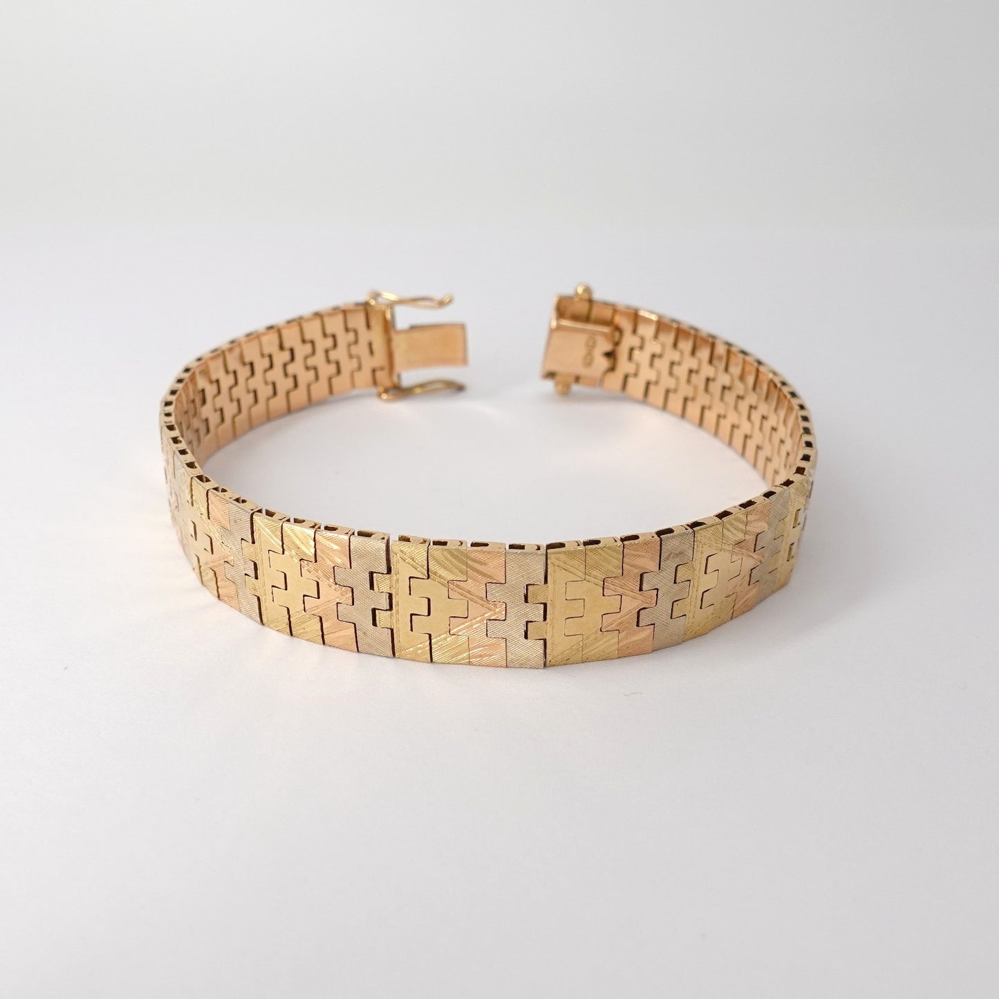 Bracciale  a maglia piatta