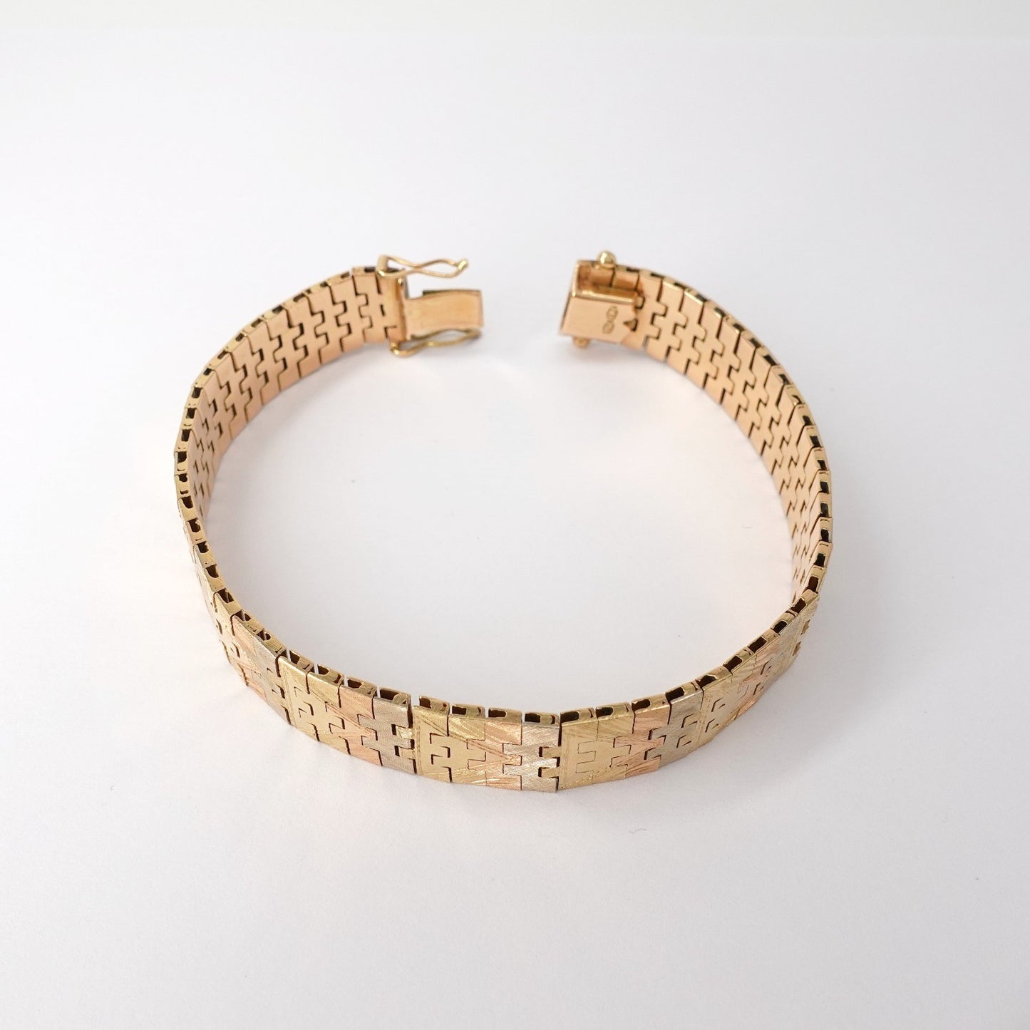 Bracciale  a maglia piatta