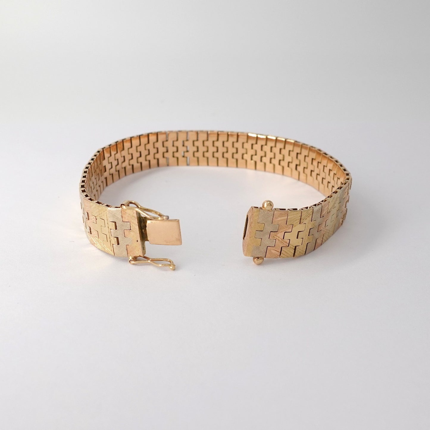 Bracciale  a maglia piatta