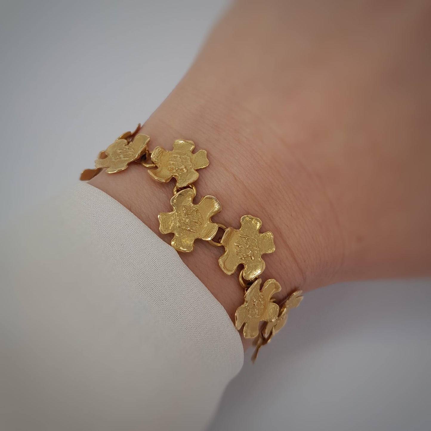 Parure girocollo e bracciale