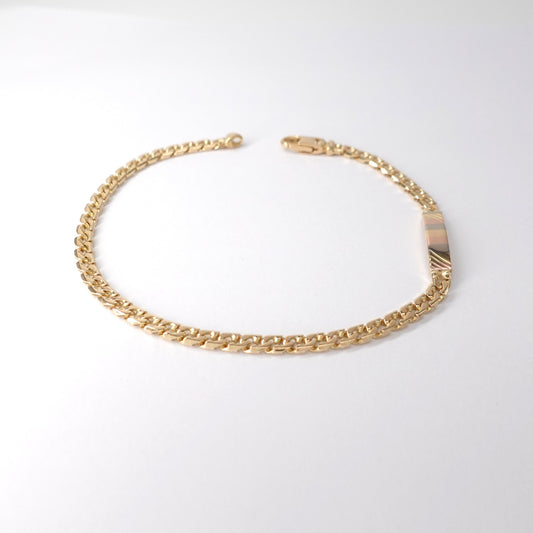 Bracciale con targhetta