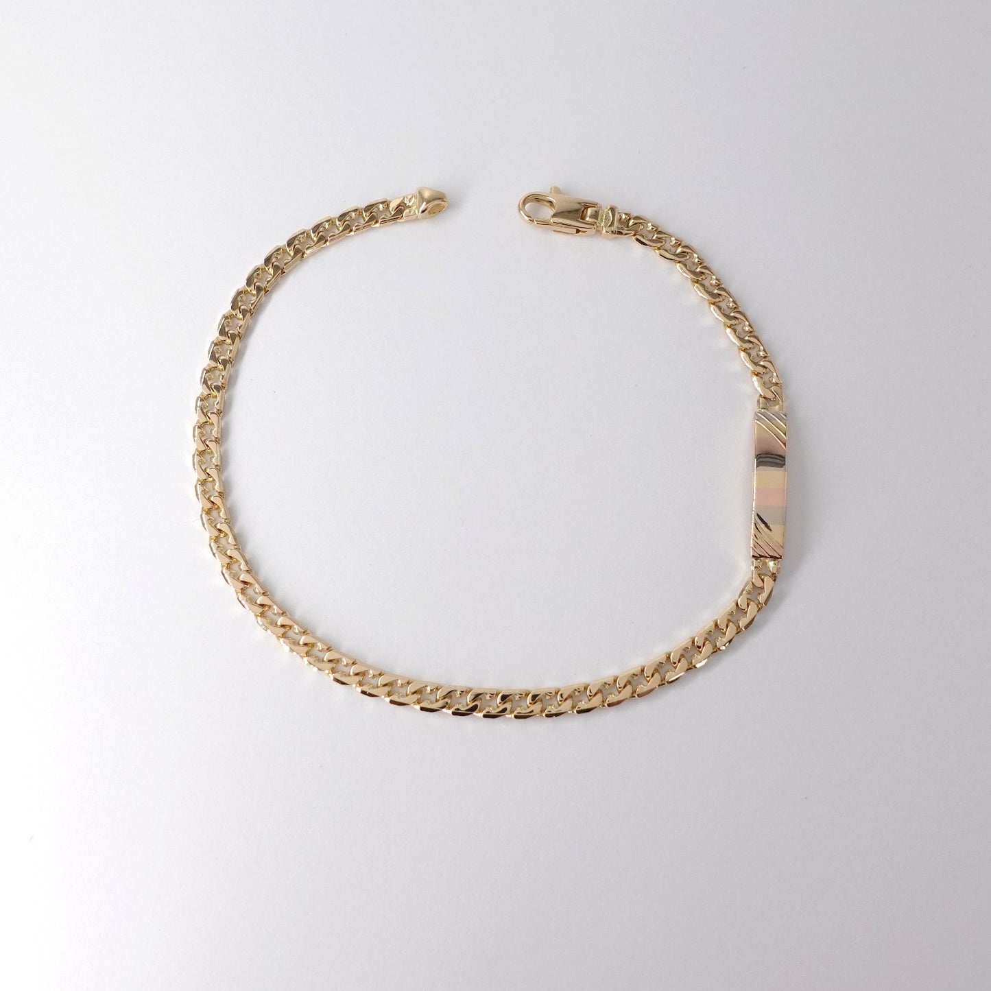Bracciale con targhetta