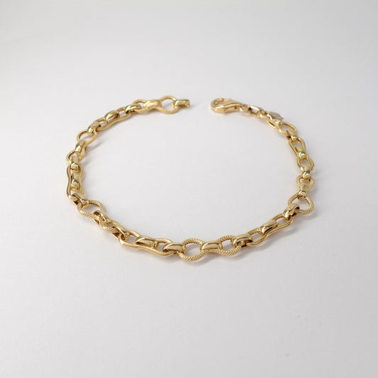 Bracciale a maglia mista