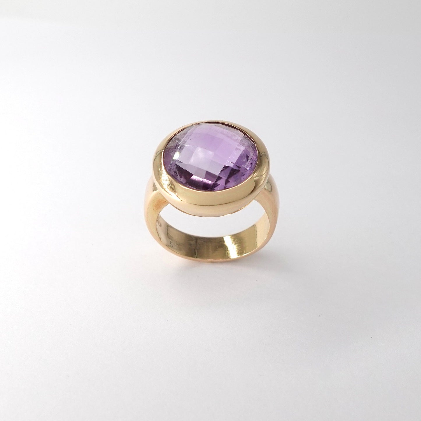 Anello  con ametista