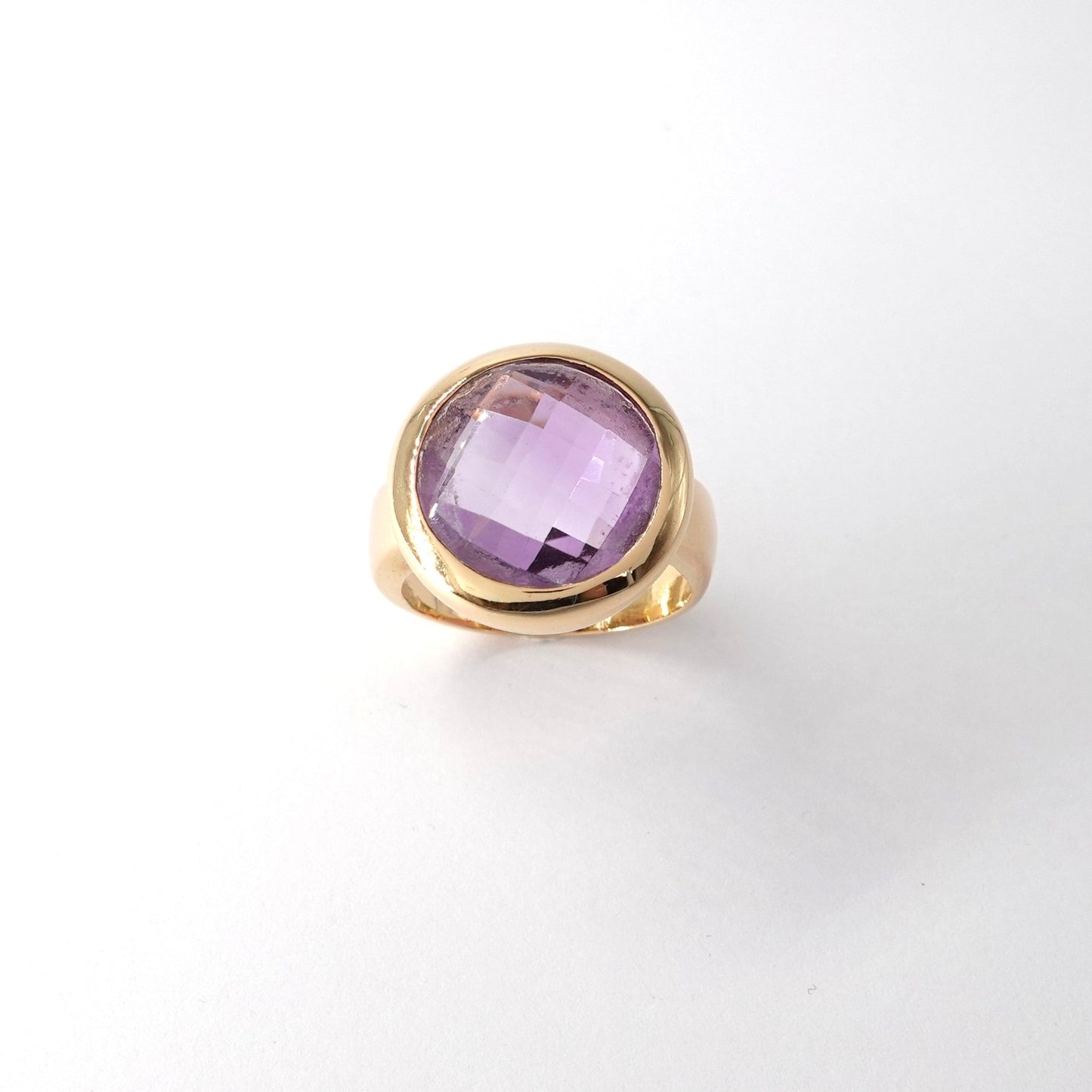 Anello  con ametista