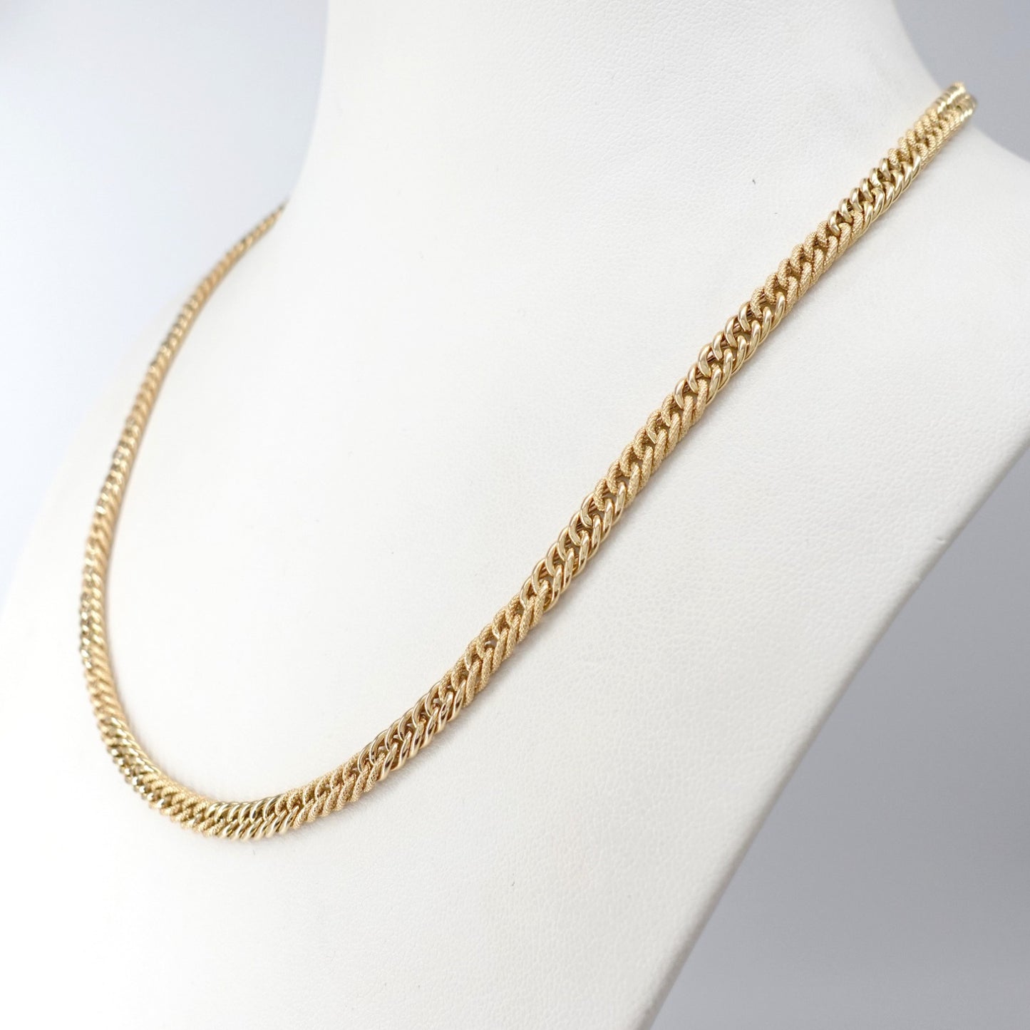 Collana  a maglia alternata