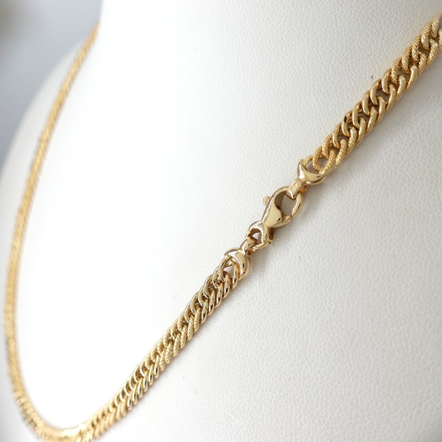 Collana  a maglia alternata