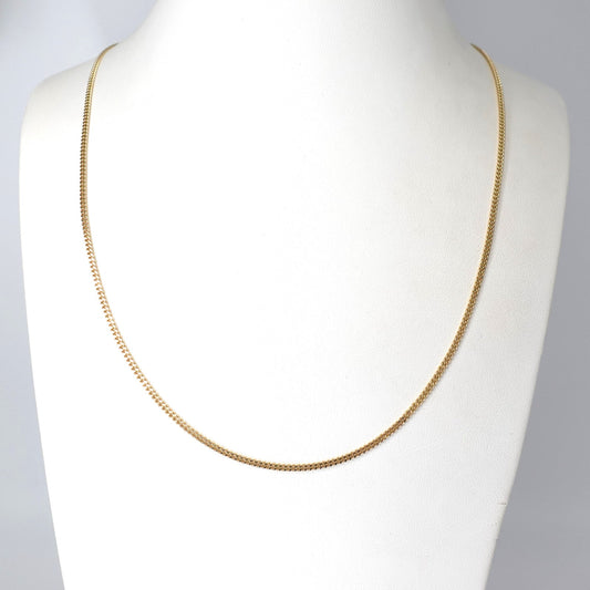 Collana a maglia piatta