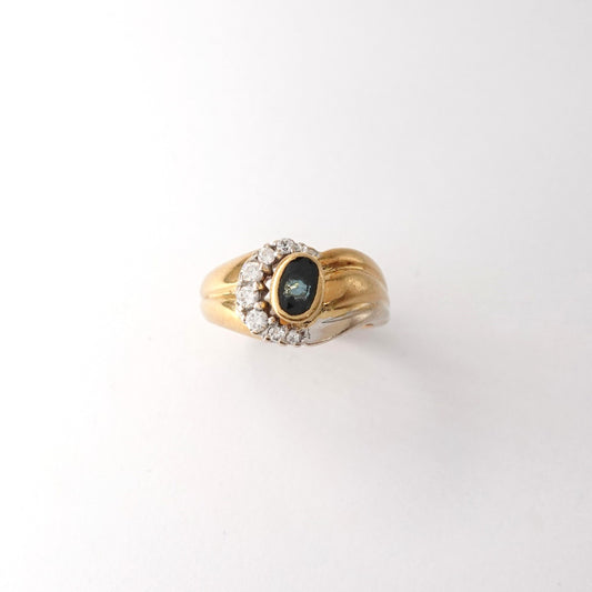 Anello   con zirconi