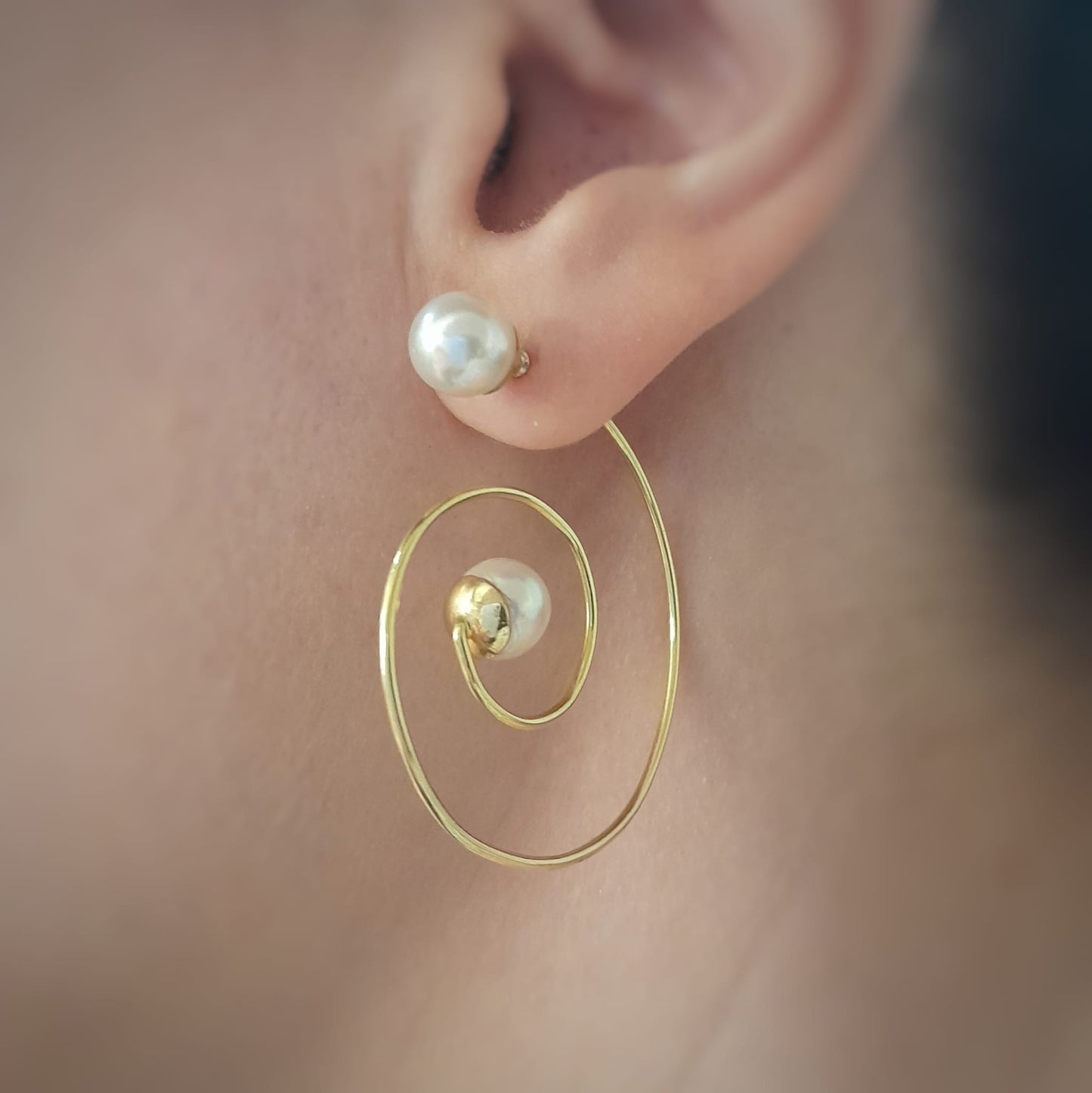 Orecchini con perle