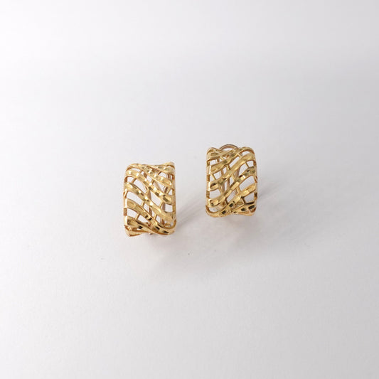 Orecchini design geometrico