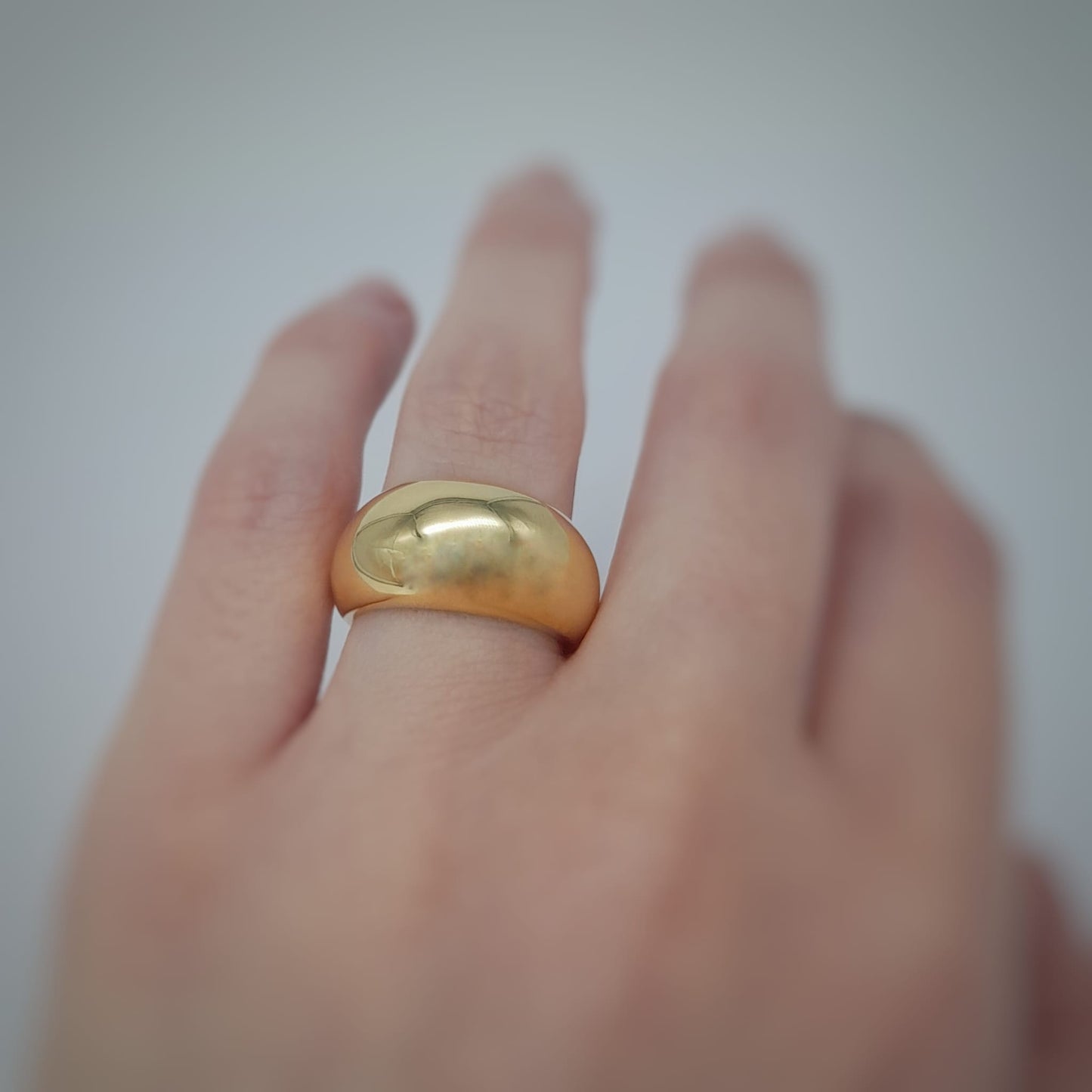 Anello a fascia bombata