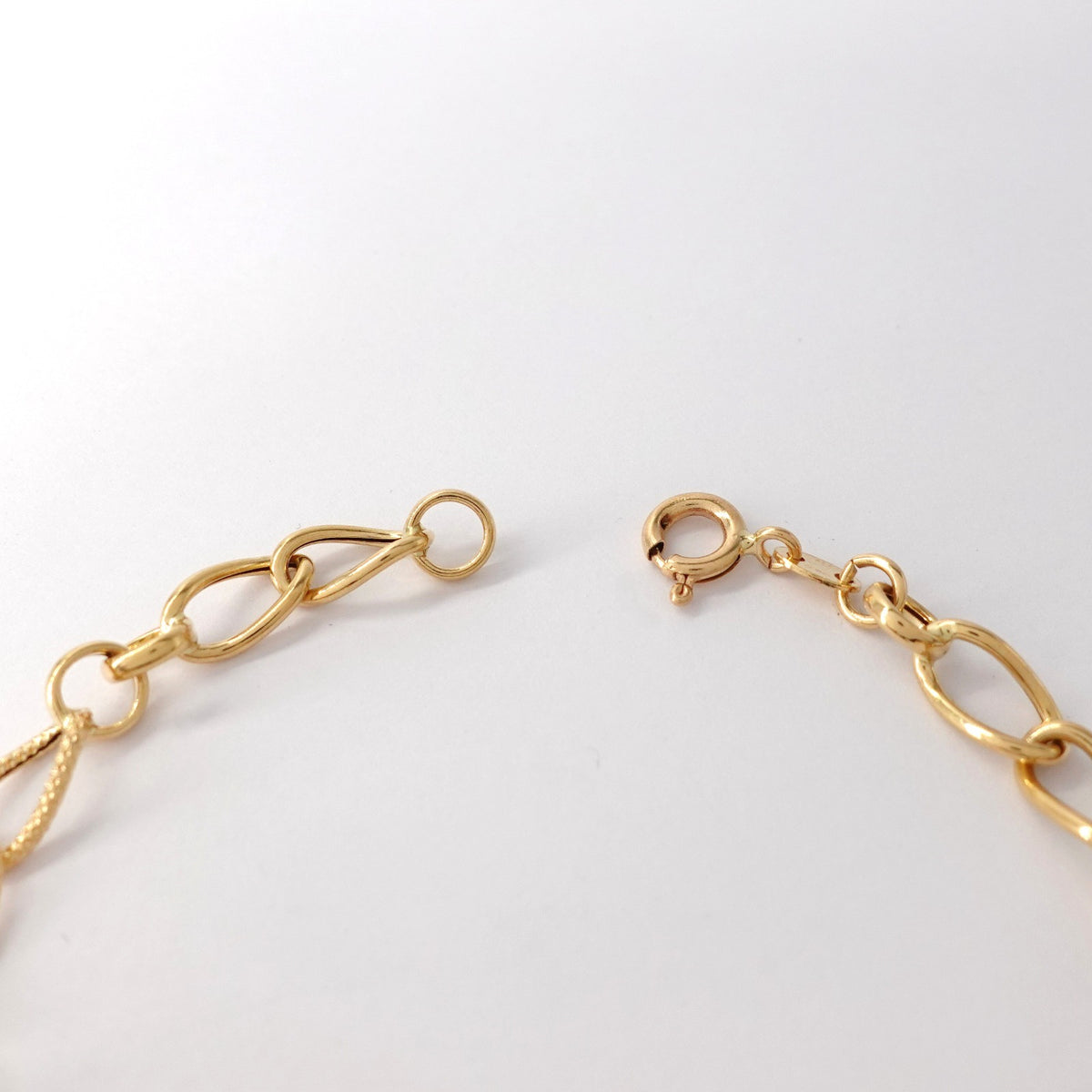 Bracciale a Maglia Mista Alternata