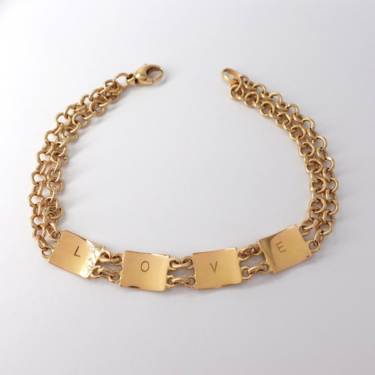 Bracciale Nautico "Love"  con Bandiere Marittime Smaltate