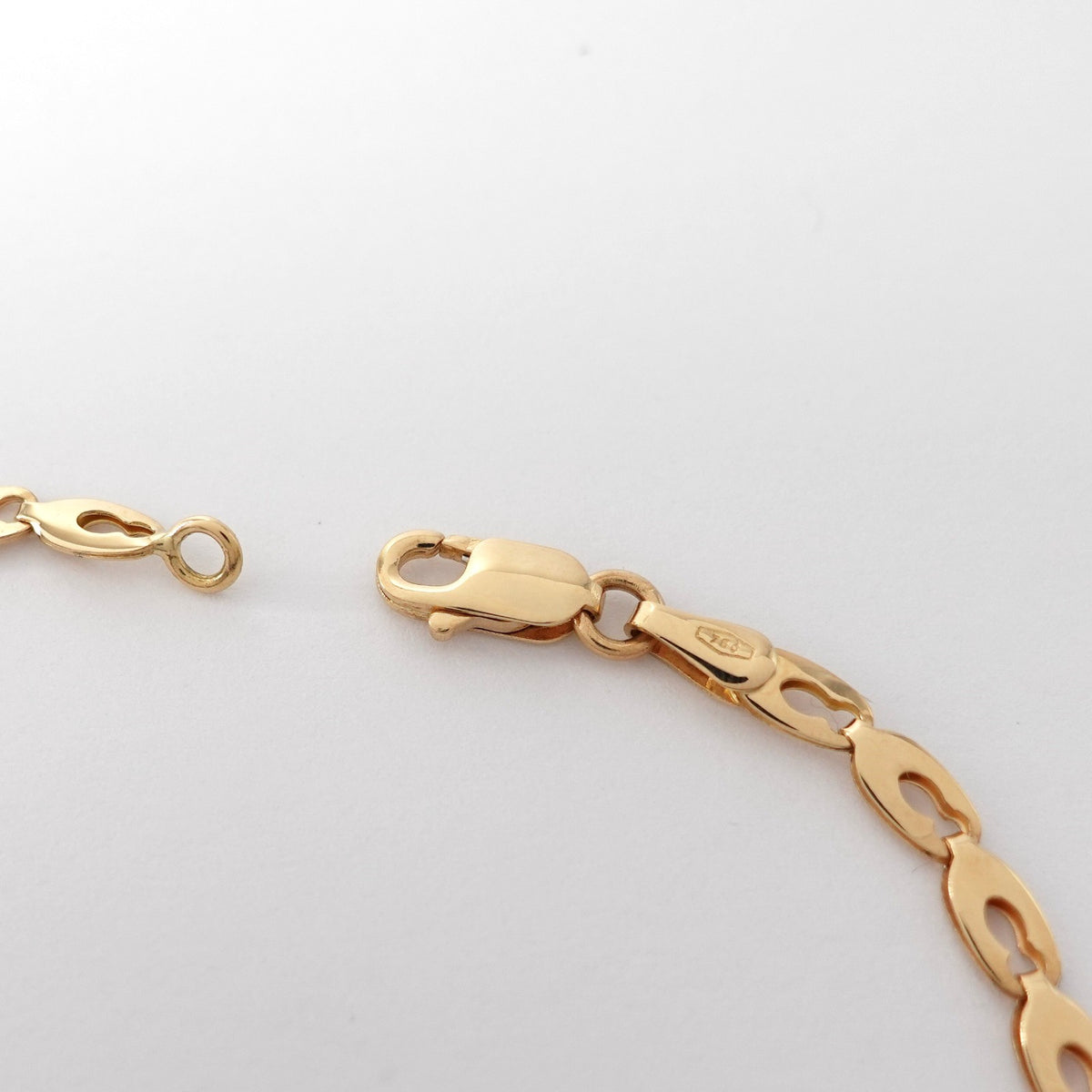 Bracciale a Maglia "Chicco di Riso" Piatta