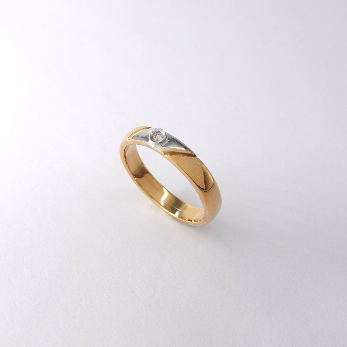 Anello Fede Bicolore